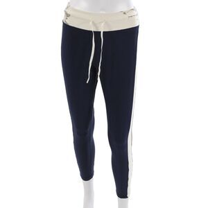 The Upside Womens Ankle Jogger Leggings Dark Blue Size M